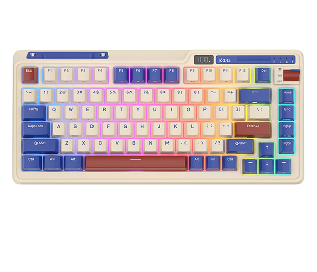 Royal Kludge KZZI K75 pro RGB (Moment Switch) Retro-niebieska KZZI K75pro moment - 1198925 - zdjęcie